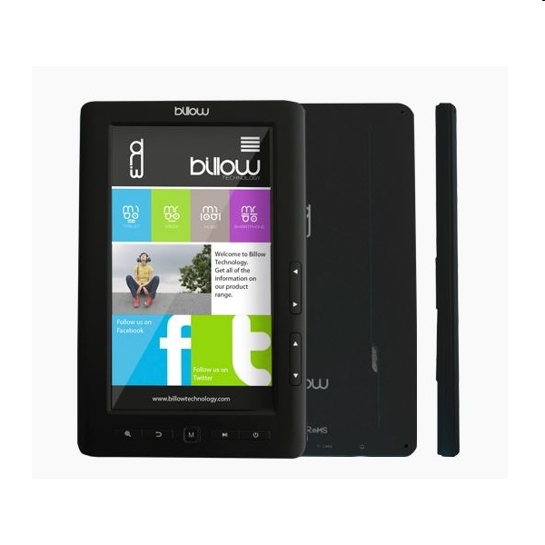 Eladó Már csak volt!!! E-book olvasó 7" TFT 800*480 videó-kép-audio lejászás 4GB memória microSD Fekete - olcsó, Új Eladó Már csak volt!!! - Miskolc ( Borsod-Abaúj-Zemplén ) fotó