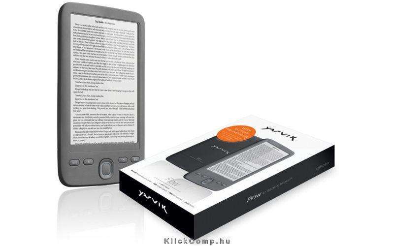 Eladó Már csak volt!!! YARVIK EBR060 Flow 6" eBook olvasó Szürke - olcsó, Új Eladó Már csak volt!!! - Miskolc ( Borsod-Abaúj-Zemplén ) fotó