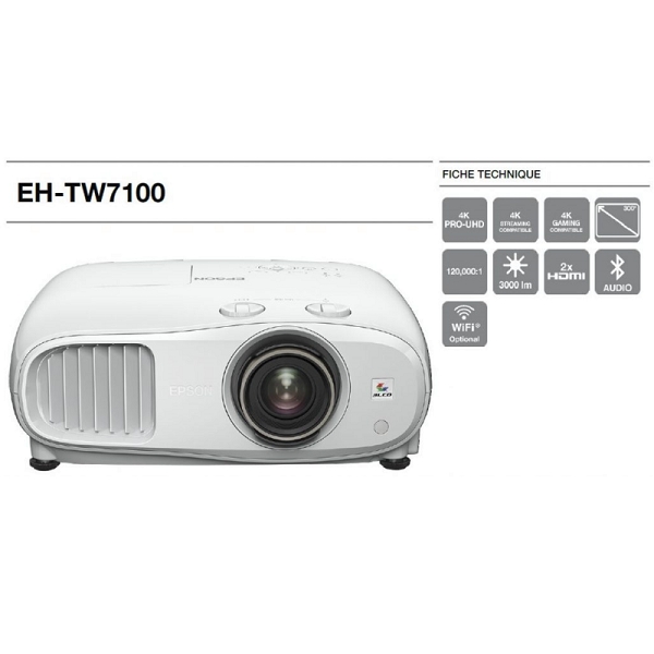 Eladó Projektor 4K PRO-UHD 3000AL 2xHDMI Epson EH-TW7100 házimozi - olcsó, Új Eladó - Miskolc ( Borsod-Abaúj-Zemplén ) fotó