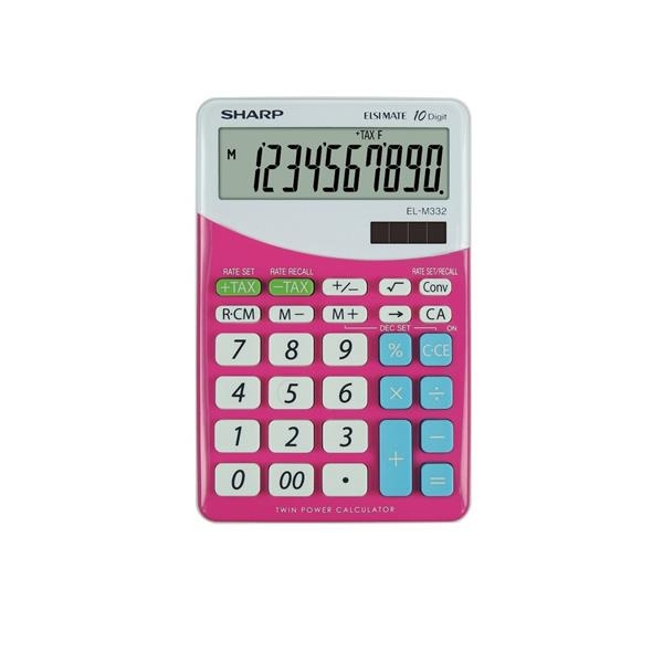 Eladó Számológép asztali 10 számjegy SHARP EL-M332 pink - olcsó, Új Eladó - Miskolc ( Borsod-Abaúj-Zemplén ) fotó