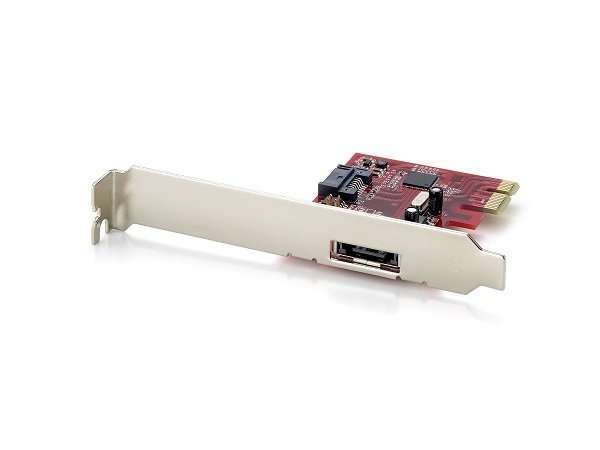 Eladó Már csak volt!!! eSATA3  SATA3 kártya, 1Plus1 port, PCI-Express 1x Delock - olcsó, Új Eladó Már csak volt!!! - Miskolc ( Borsod-Abaúj-Zemplén ) fotó
