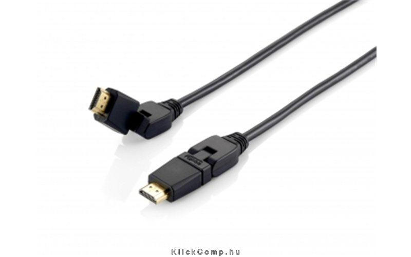 Eladó Már csak volt!!! HDMI kábel 1.4 apa apa, aranyozott, 1m, forgatható csatlakozókkal Delock - olcsó, Új Eladó Már csak volt!!! - Miskolc ( Borsod-Abaúj-Zemplén ) fotó