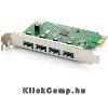Eladó Már csak volt!!! Equip 128285 USB 3.0 kártya, 4 port, PCI-Express 1x ( 3 ÉV ) - olcsó, Új Eladó Már csak volt!!! - Miskolc ( Borsod-Abaúj-Zemplén ) fotó 1