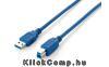 Eladó Már csak volt!!! USB 3.0 A-B kábel, apa apa, duplán árnyékolt, 3m Delock - olcsó, Új Eladó Már csak volt!!! - Miskolc ( Borsod-Abaúj-Zemplén ) fotó 1