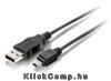 USB 2.0 A-mini5P kábel, apa apa, 1,8m Delock