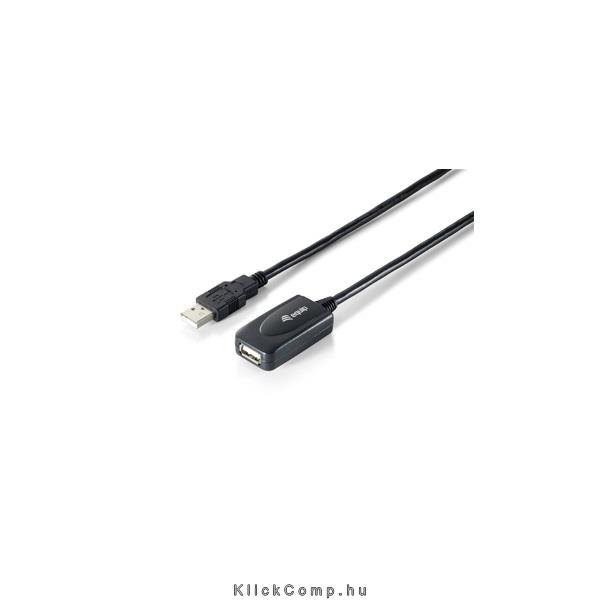 Eladó USB 2.0 hosszabbítókábel 5m Aktív A-A apa anya duplán árnyékolt Equip 133336 - olcsó, Új Eladó - Miskolc ( Borsod-Abaúj-Zemplén ) fotó