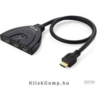 Eladó HDMI Video Switch, 3 Port Delock - olcsó, Új Eladó - Miskolc ( Borsod-Abaúj-Zemplén ) fotó