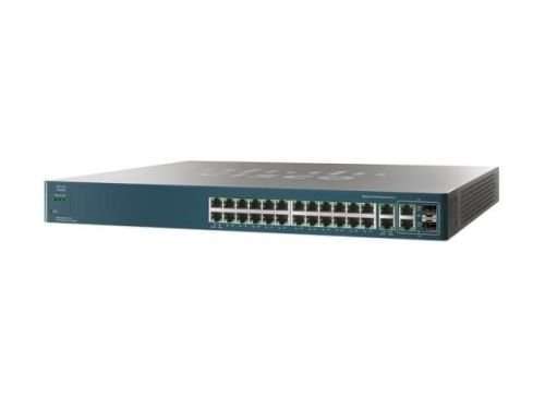 Eladó Már csak volt!!! Cisco ESW-520-24P 24 LAN 10 100Mbps, 4 miniGBIC Smart menedzselhető rack switch - olcsó, Új Eladó Már csak volt!!! - Miskolc ( Borsod-Abaúj-Zemplén ) fotó