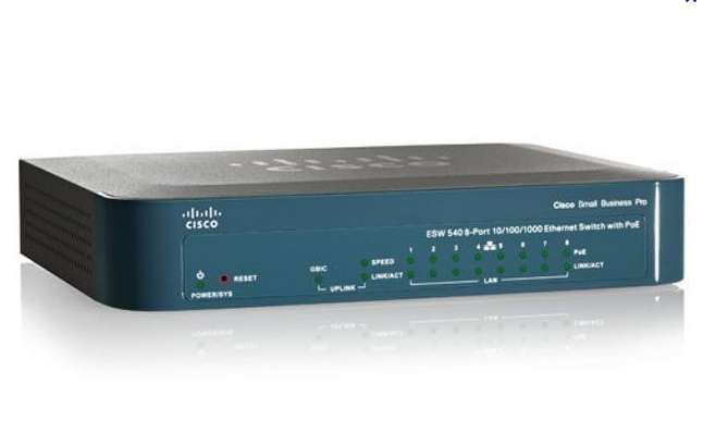 Eladó Már csak volt!!! Cisco ESW-540-8P 8 LAN 10 100 1000Mbps, 2 miniGBIC Smart menedzselhető rack swit - olcsó, Új Eladó Már csak volt!!! - Miskolc ( Borsod-Abaúj-Zemplén ) fotó