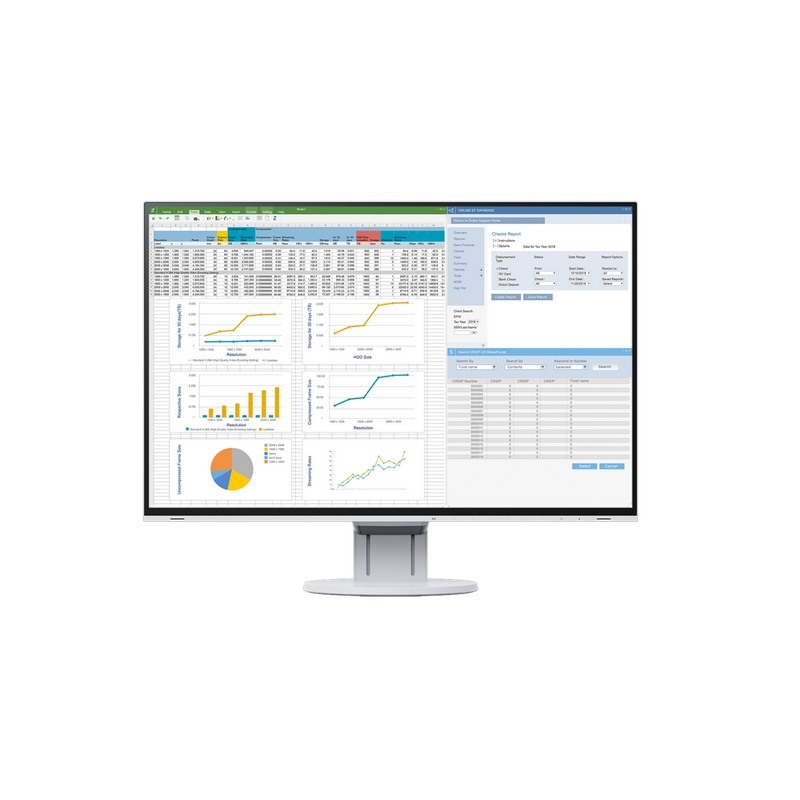 Eladó Már csak volt!!! Monitor 24" FHD 1920x1200 IPS Display Port HDMI DVI-D DSub EIZO EV2457-WT EcoVie - olcsó, Új Eladó Már csak volt!!! - Miskolc ( Borsod-Abaúj-Zemplén ) fotó