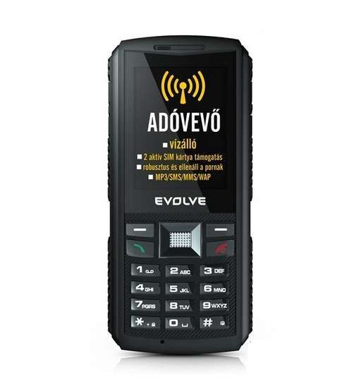 Eladó Már csak volt!!! EVOLVE RG400 (Gladiator Dual SIM) por-, víz- és ütésálló mobiltelefon - olcsó, Új Eladó Már csak volt!!! - Miskolc ( Borsod-Abaúj-Zemplén ) fotó
