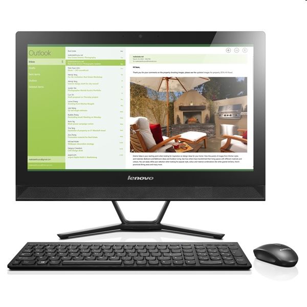 Eladó Már csak volt!!! LENOVO IdeaCentre AIO asztali számítógép C40-30 21,5" FHD TOUCH i5-5200U 4GB 1TB - olcsó, Új Eladó Már csak volt!!! - Miskolc ( Borsod-Abaúj-Zemplén ) fotó