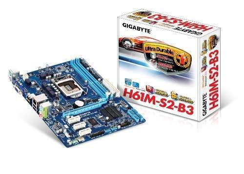 Eladó Már csak volt!!! Gigabyte H61M-S2-B3 Intel H61 LGA1155 mATX bulk alaplap ( 3 év) - olcsó, Új Eladó Már csak volt!!! - Miskolc ( Borsod-Abaúj-Zemplén ) fotó