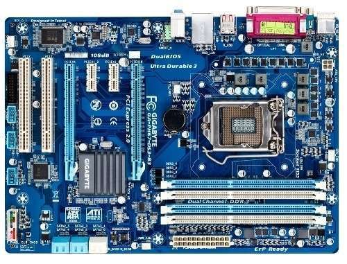 Eladó Már csak volt!!! Gigabyte PH67-DS3-B3 skt1155 (P67, 4xDDR3 1333MHz, 2xPCI-E, 1xGBE LAN, RAID, 2xS - olcsó, Új Eladó Már csak volt!!! - Miskolc ( Borsod-Abaúj-Zemplén ) fotó