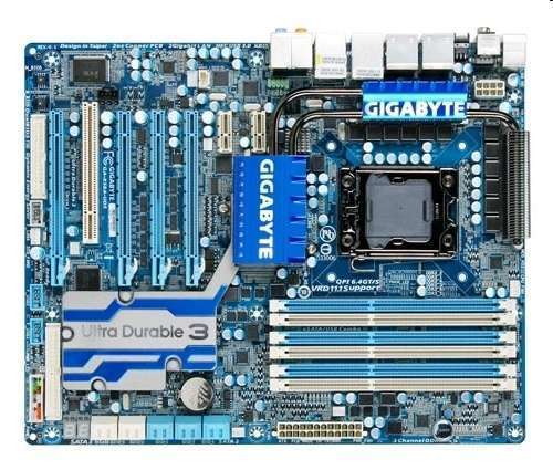 Eladó Már csak volt!!! Gigabyte X58A-UD5 skt1366 (X58   ICH10R, FSB6400, 6xDDR3 2000MHz, 4xPCI-E, RAID, - olcsó, Új Eladó Már csak volt!!! - Miskolc ( Borsod-Abaúj-Zemplén ) fotó