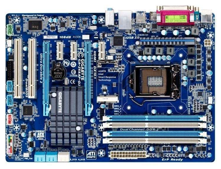 Eladó Már csak volt!!! Gigabyte Z68AP-D3-B3 skt1155 (Z68, 4xDDR3 2133MHz, 2xPCI-E, 1xGBE LAN, RAID, 2xS - olcsó, Új Eladó Már csak volt!!! - Miskolc ( Borsod-Abaúj-Zemplén ) fotó