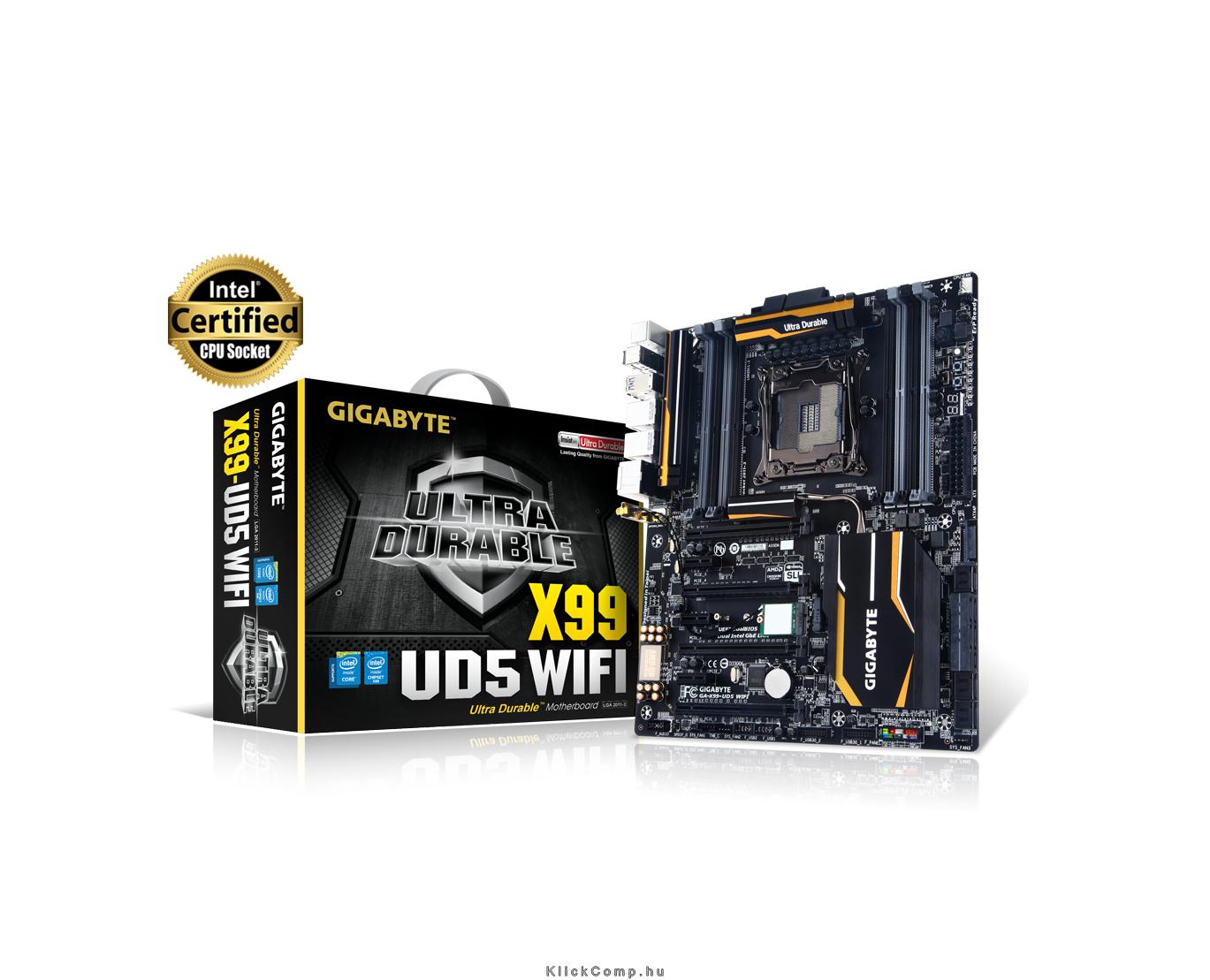 Eladó Már csak volt!!! X99-UD5 WIFI Intel X99 LGA2011 E-ATX alaplap - olcsó, Új Eladó Már csak volt!!! - Miskolc ( Borsod-Abaúj-Zemplén ) fotó
