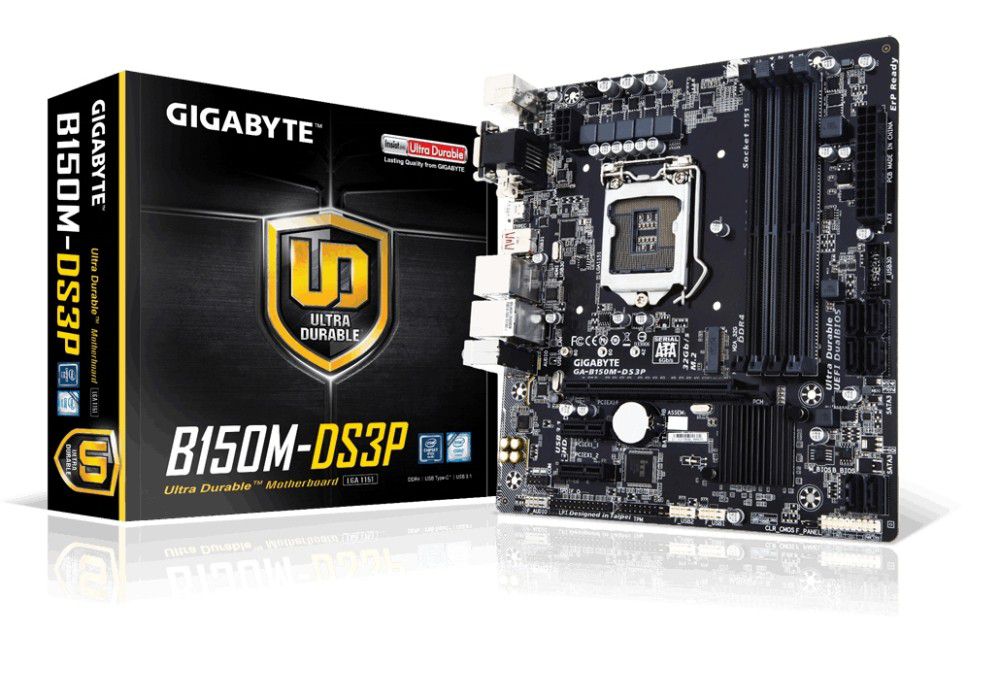 Eladó Már csak volt!!! Alaplap B150 LGA1151 mATX Gigabyte B150M-DS3P - olcsó, Új Eladó Már csak volt!!! - Miskolc ( Borsod-Abaúj-Zemplén ) fotó