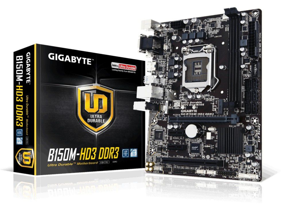 Eladó Már csak volt!!! Alaplap B150 LGA1151 mATX DDR3 Intel Gigabyte B150M-HD3 - olcsó, Új Eladó Már csak volt!!! - Miskolc ( Borsod-Abaúj-Zemplén ) fotó