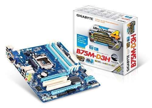 Eladó Már csak volt!!! Gigabyte B75M-D3H skt1155 (B75, 4xDDR3 1600MHz, 2xPCI-E, 1xGBE LAN, 1xSATA3, 8xU - olcsó, Új Eladó Már csak volt!!! - Miskolc ( Borsod-Abaúj-Zemplén ) fotó