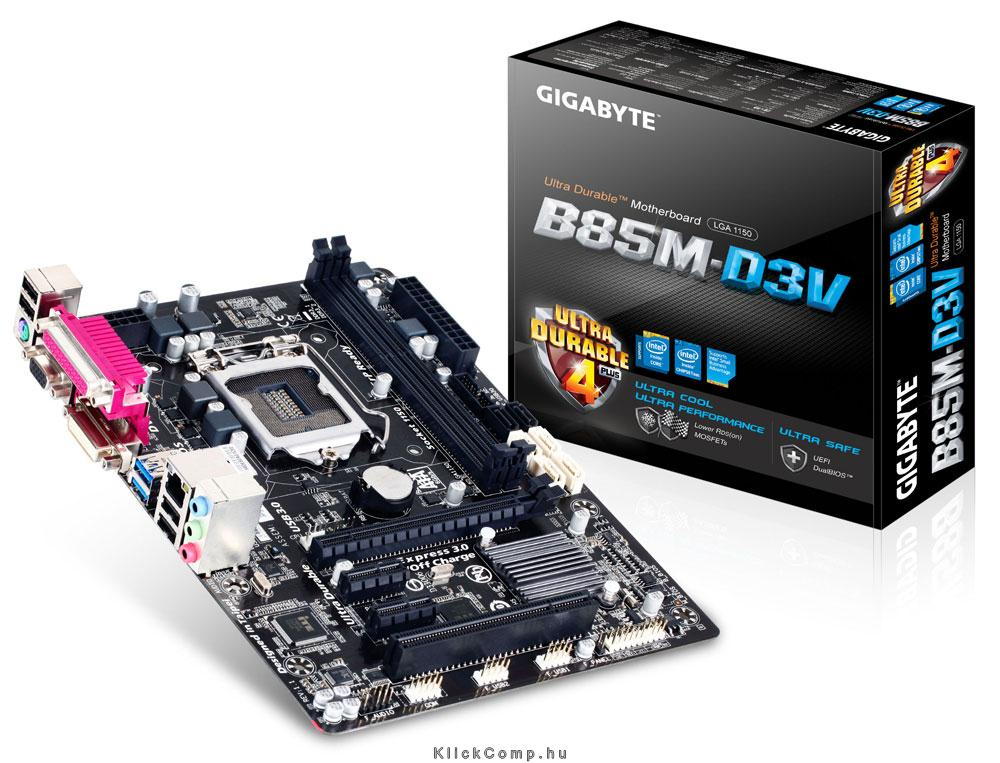 Eladó Már csak volt!!! Alaplap B85M-D3V skt1150 B85 2xDDR3 1600MHz 1xGBE LAN 4xSATA3 8xUSB2.0 4xUSB3.0 - olcsó, Új Eladó Már csak volt!!! - Miskolc ( Borsod-Abaúj-Zemplén ) fotó