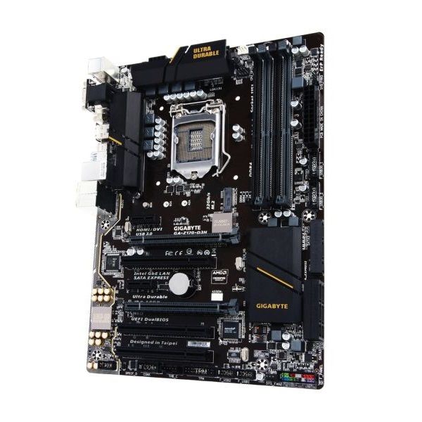 Eladó Már csak volt!!! H170 Alaplap S1151 DDR3 mATX GIGABYTE H170M-D3H - olcsó, Új Eladó Már csak volt!!! - Miskolc ( Borsod-Abaúj-Zemplén ) fotó