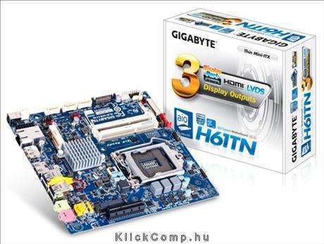 Eladó Már csak volt!!! H61TN Intel H61 LGA1155 thin mini ITX alaplap - olcsó, Új Eladó Már csak volt!!! - Miskolc ( Borsod-Abaúj-Zemplén ) fotó