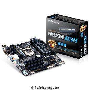Eladó Már csak volt!!! Gigabyte H87M-D3H skt1150 (H87, 4xDDR3 1600MHz, 2xPCI-E, RAID, 1xGBE LAN, 6xSATA - olcsó, Új Eladó Már csak volt!!! - Miskolc ( Borsod-Abaúj-Zemplén ) fotó