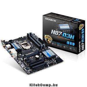 Eladó Már csak volt!!! Gigabyte H87-D3H Intel H87 LGA1150 ATX alaplap - olcsó, Új Eladó Már csak volt!!! - Miskolc ( Borsod-Abaúj-Zemplén ) fotó