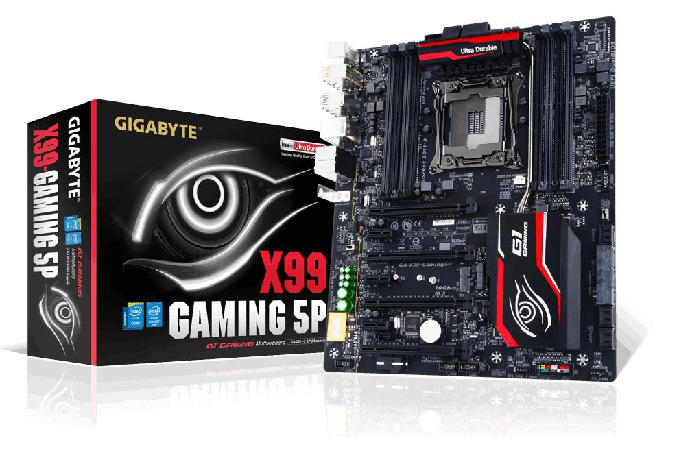 Eladó Már csak volt!!! Alaplap X99 LGA2011 Intel E-ATX Gigabyte X99-GAMING 5P - olcsó, Új Eladó Már csak volt!!! - Miskolc ( Borsod-Abaúj-Zemplén ) fotó