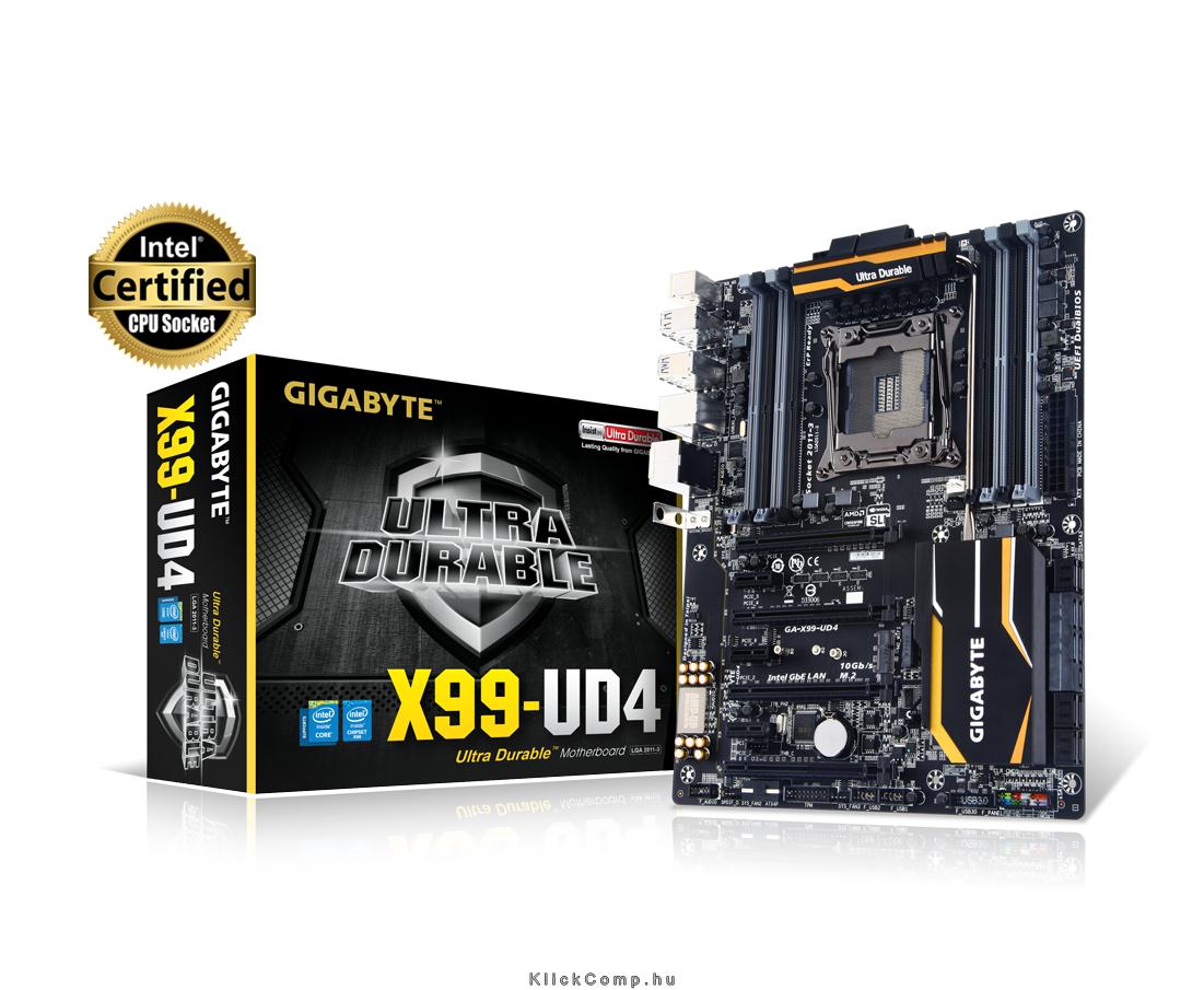 Eladó Már csak volt!!! Gigabyte X99-UD4 Intel X99 LGA2011 ATX alaplap - olcsó, Új Eladó Már csak volt!!! - Miskolc ( Borsod-Abaúj-Zemplén ) fotó