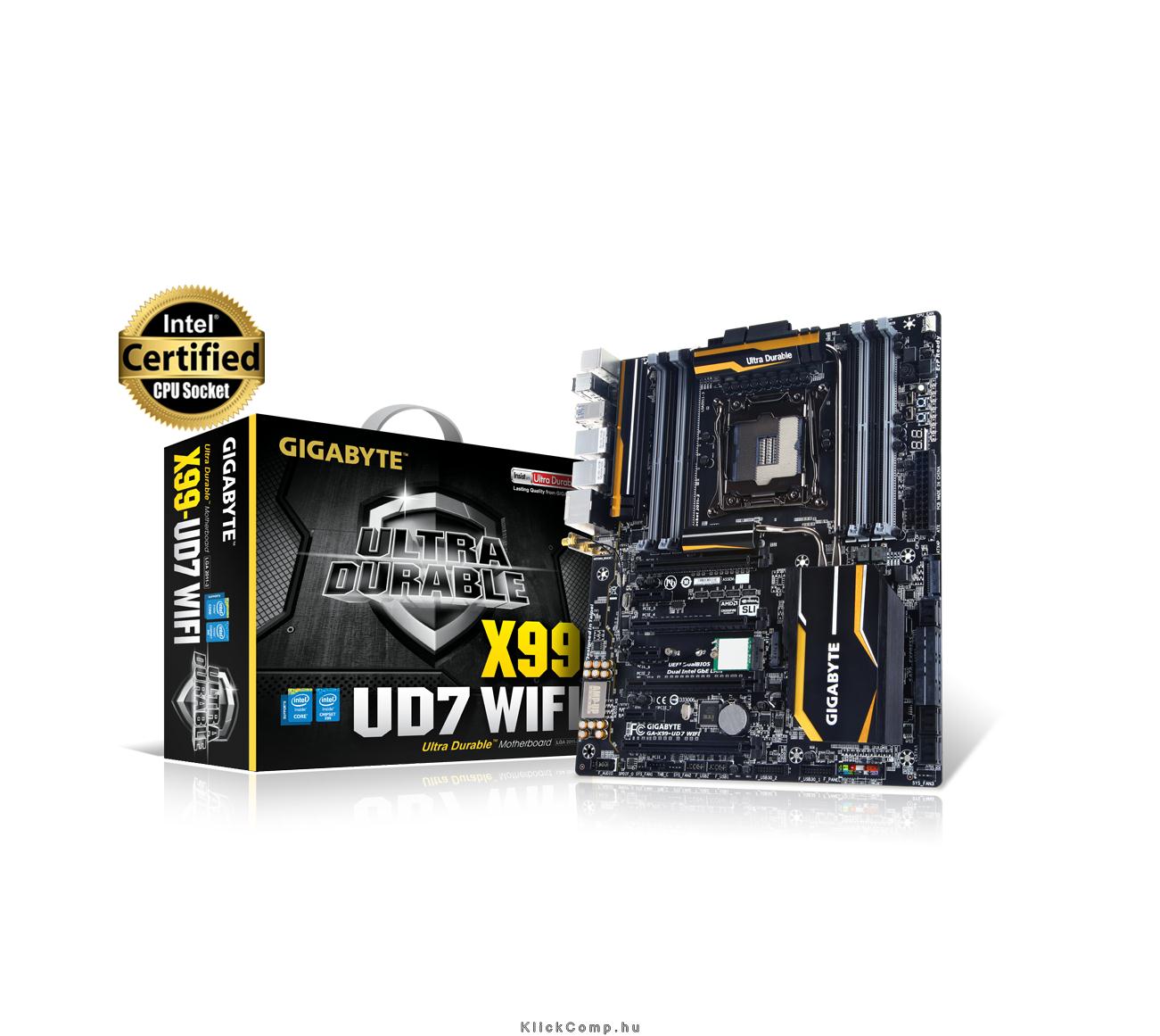 Eladó Már csak volt!!! Gigabyte X99-UD7 WIFI Intel X99 LGA2011 E-ATX alaplap - olcsó, Új Eladó Már csak volt!!! - Miskolc ( Borsod-Abaúj-Zemplén ) fotó