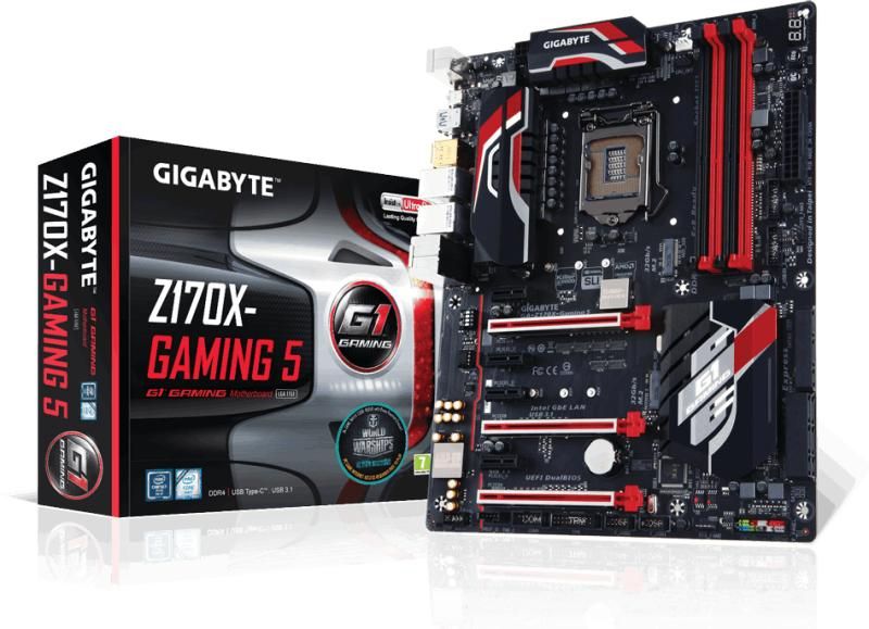 Eladó Már csak volt!!! Alaplap Z170 LGA1151 ATX  Gigabyte Z170X-GAMING 5 - olcsó, Új Eladó Már csak volt!!! - Miskolc ( Borsod-Abaúj-Zemplén ) fotó