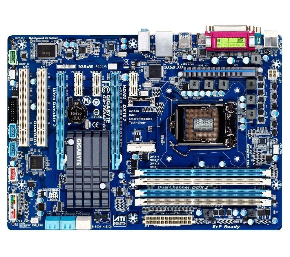 Eladó Már csak volt!!! Gigabyte Z68AP-D3-B3 Intel Z68 LGA1155 ATX alaplap - olcsó, Új Eladó Már csak volt!!! - Miskolc ( Borsod-Abaúj-Zemplén ) fotó
