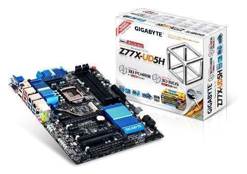 Eladó Már csak volt!!! Gigabyte Z77X-UD5H skt1155 (Z77, 4xDDR3 2400MHz, 3xPCI-E, RAID, 1xGBE LAN, 4xSAT - olcsó, Új Eladó Már csak volt!!! - Miskolc ( Borsod-Abaúj-Zemplén ) fotó