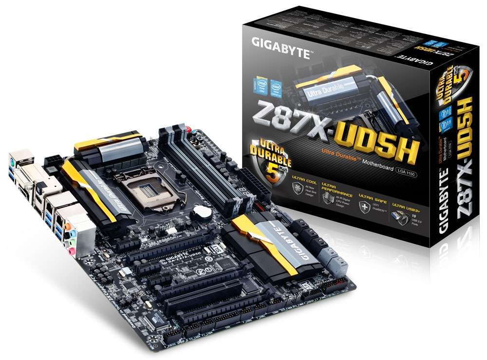 Eladó Már csak volt!!! Alaplap Z87X-UD5H LGA1150 Gigabyte - olcsó, Új Eladó Már csak volt!!! - Miskolc ( Borsod-Abaúj-Zemplén ) fotó