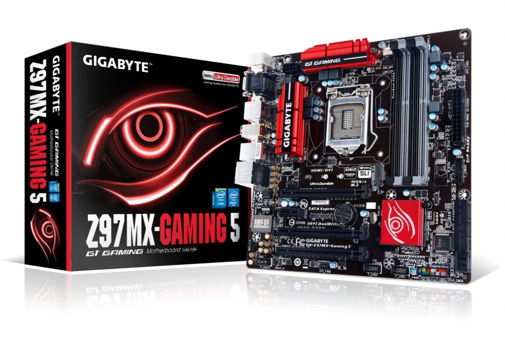 Eladó Már csak volt!!! Alaplap Z97MX-GAMING 5 skt1150 Z97 4xDDR3 3100MHz RAID 3xPCI-E 1xGBE LAN 6xSATA3 - olcsó, Új Eladó Már csak volt!!! - Miskolc ( Borsod-Abaúj-Zemplén ) fotó