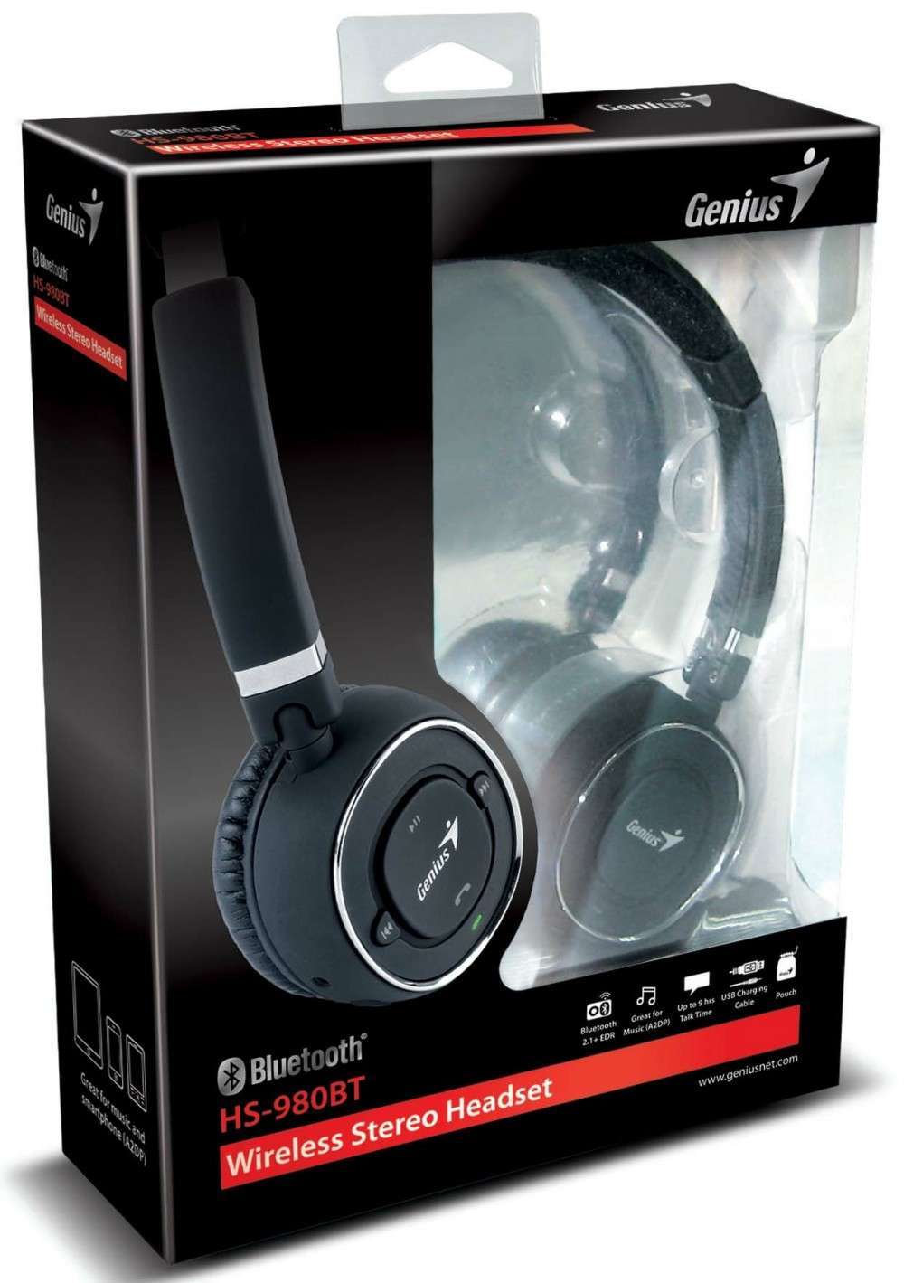 Eladó Már csak volt!!! Genius  Bluetooth headphone HS-980BT ( Szervizben 2 év ) - olcsó, Új Eladó Már csak volt!!! - Miskolc ( Borsod-Abaúj-Zemplén ) fotó