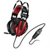 Fejhallgató USB Genius HS-G710V 7.1 Gamer Headset Black Red