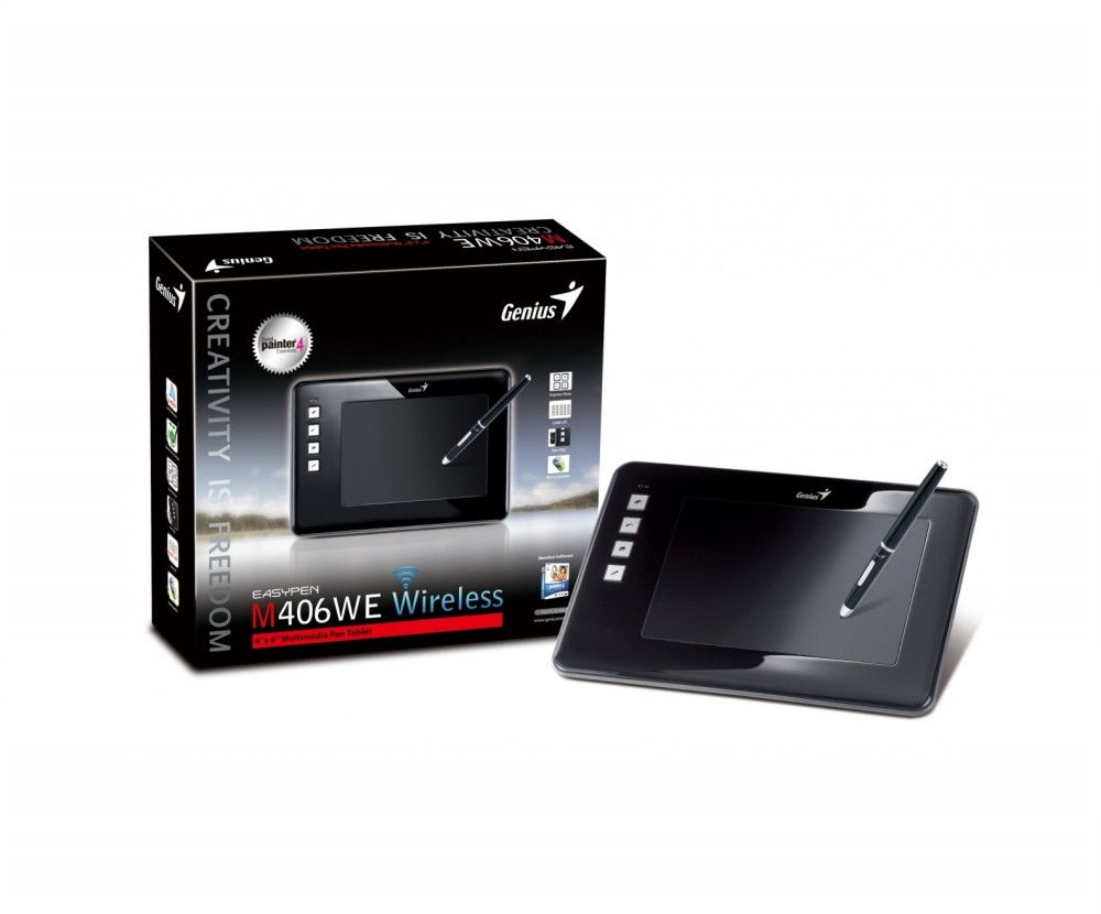 Eladó Már csak volt!!! Genius EasyPen M406W 4"x 6" wless WideScreen digitalizáló tábla - olcsó, Új Eladó Már csak volt!!! - Miskolc ( Borsod-Abaúj-Zemplén ) fotó