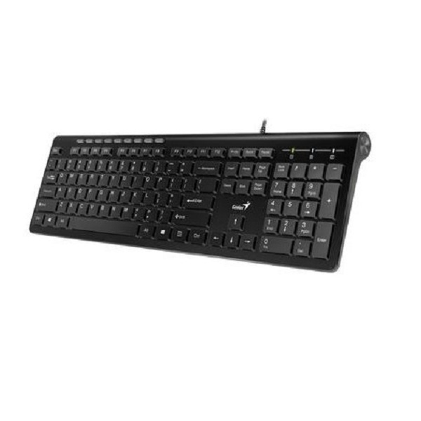 Eladó Billentyűzet USB Genius SlimStar 230 fekete HU - olcsó, Új Eladó - Miskolc ( Borsod-Abaúj-Zemplén ) fotó