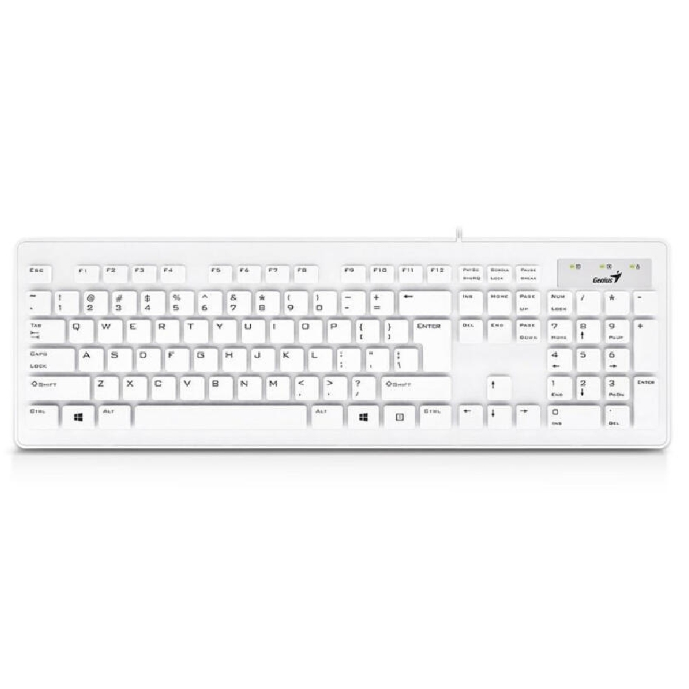 Eladó Billentyűzet USB Genius SlimStar 126 Keyboard White HU - olcsó, Új Eladó - Miskolc ( Borsod-Abaúj-Zemplén ) fotó
