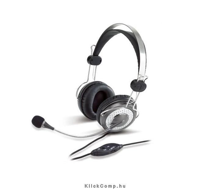 Eladó Már csak volt!!! Fejhallgató 3.5mm Jack hangerőszabályozó mikrofon Genius HS-04SU - olcsó, Új Eladó Már csak volt!!! - Miskolc ( Borsod-Abaúj-Zemplén ) fotó