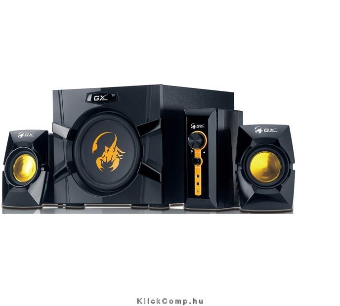 Eladó Már csak volt!!! Hangfal 2.1 3.5mm 70W Gamer Fekete Genius SW-G2.1 3000 - olcsó, Új Eladó Már csak volt!!! - Miskolc ( Borsod-Abaúj-Zemplén ) fotó
