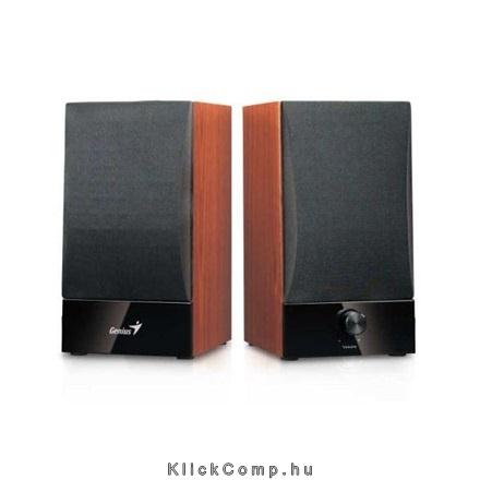 Eladó Már csak volt!!! Hangfal 2.0 3.5mm 14W Fadoboz Genius SP-HF 805B - olcsó, Új Eladó Már csak volt!!! - Miskolc ( Borsod-Abaúj-Zemplén ) fotó