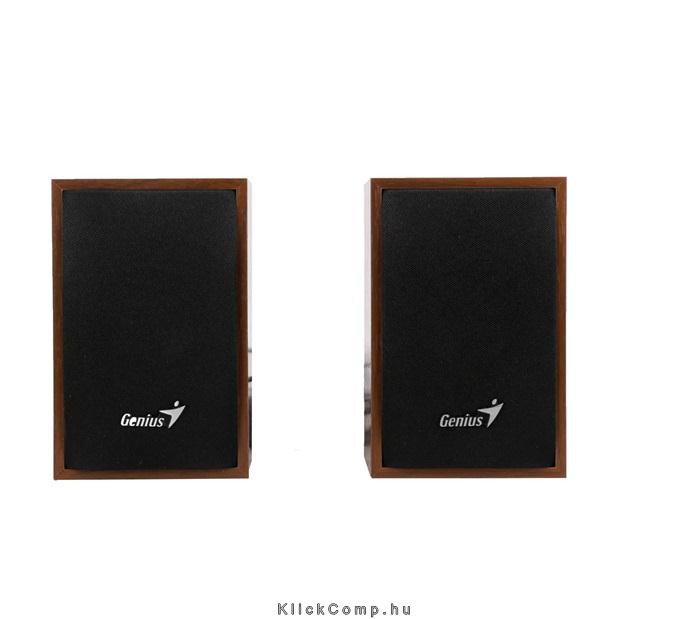 Eladó Már csak volt!!! Hangfal 2.0 3.5mm 4W Fadoboz Genius SP-HF160 Fekete - olcsó, Új Eladó Már csak volt!!! - Miskolc ( Borsod-Abaúj-Zemplén ) fotó