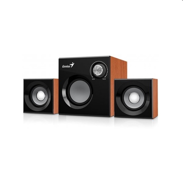 Eladó Már csak volt!!! Hangfal 2.1 3.5mm Jack 8W Fadoboz Genius SW-2.1 370 Wood - olcsó, Új Eladó Már csak volt!!! - Miskolc ( Borsod-Abaúj-Zemplén ) fotó