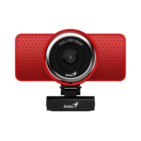 Eladó Már csak volt!!! Webkamera Genius Ecam 8000 1080p piros - olcsó, Új Eladó Már csak volt!!! - Miskolc ( Borsod-Abaúj-Zemplén ) fotó