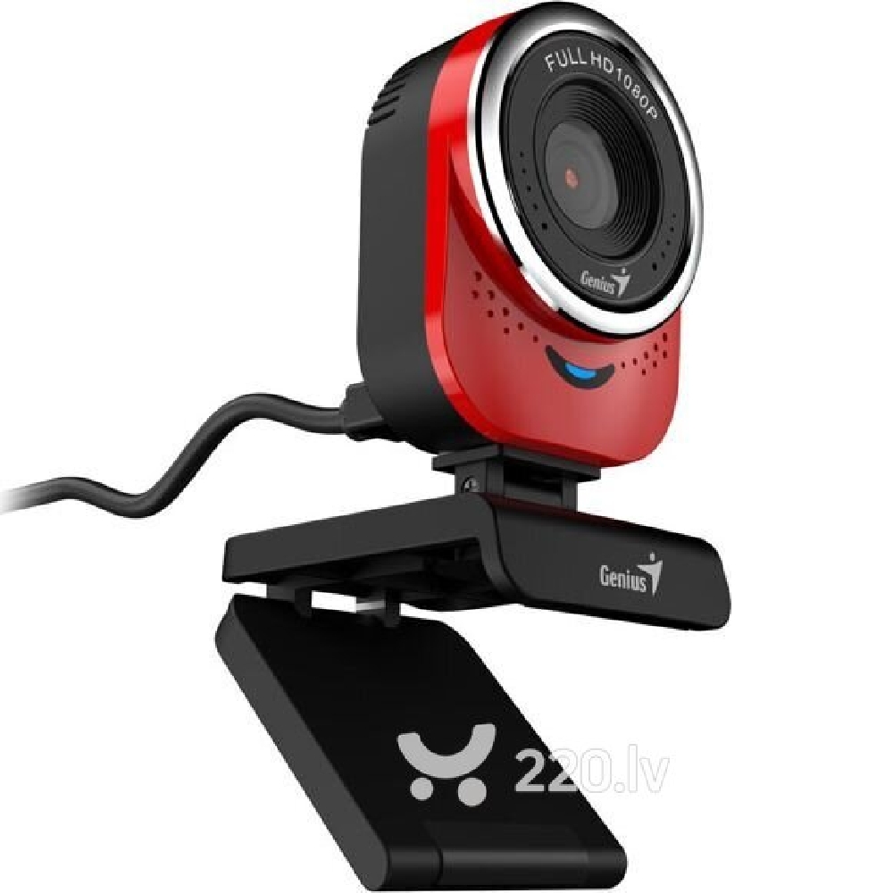 Eladó Már csak volt!!! Webkamera Genius QCam 6000 FullHD1920x1080p Piros USB - olcsó, Új Eladó Már csak volt!!! - Miskolc ( Borsod-Abaúj-Zemplén ) fotó