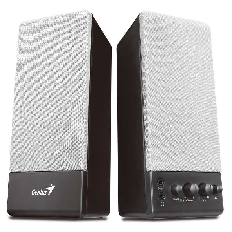 Eladó Már csak volt!!! Genius  hangfal SP-S350, 2.0, ezüst ( Szervizben 2 év ) - olcsó, Új Eladó Már csak volt!!! - Miskolc ( Borsod-Abaúj-Zemplén ) fotó